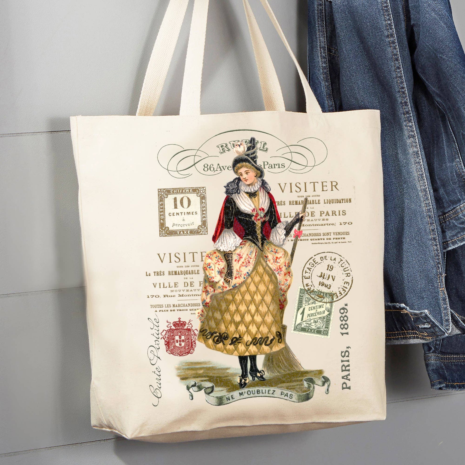 Cotton Canvas Tote Bag