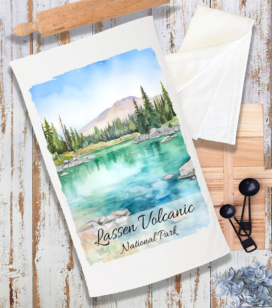 Lassen Volcanic National Park California Terry Cloth Towel