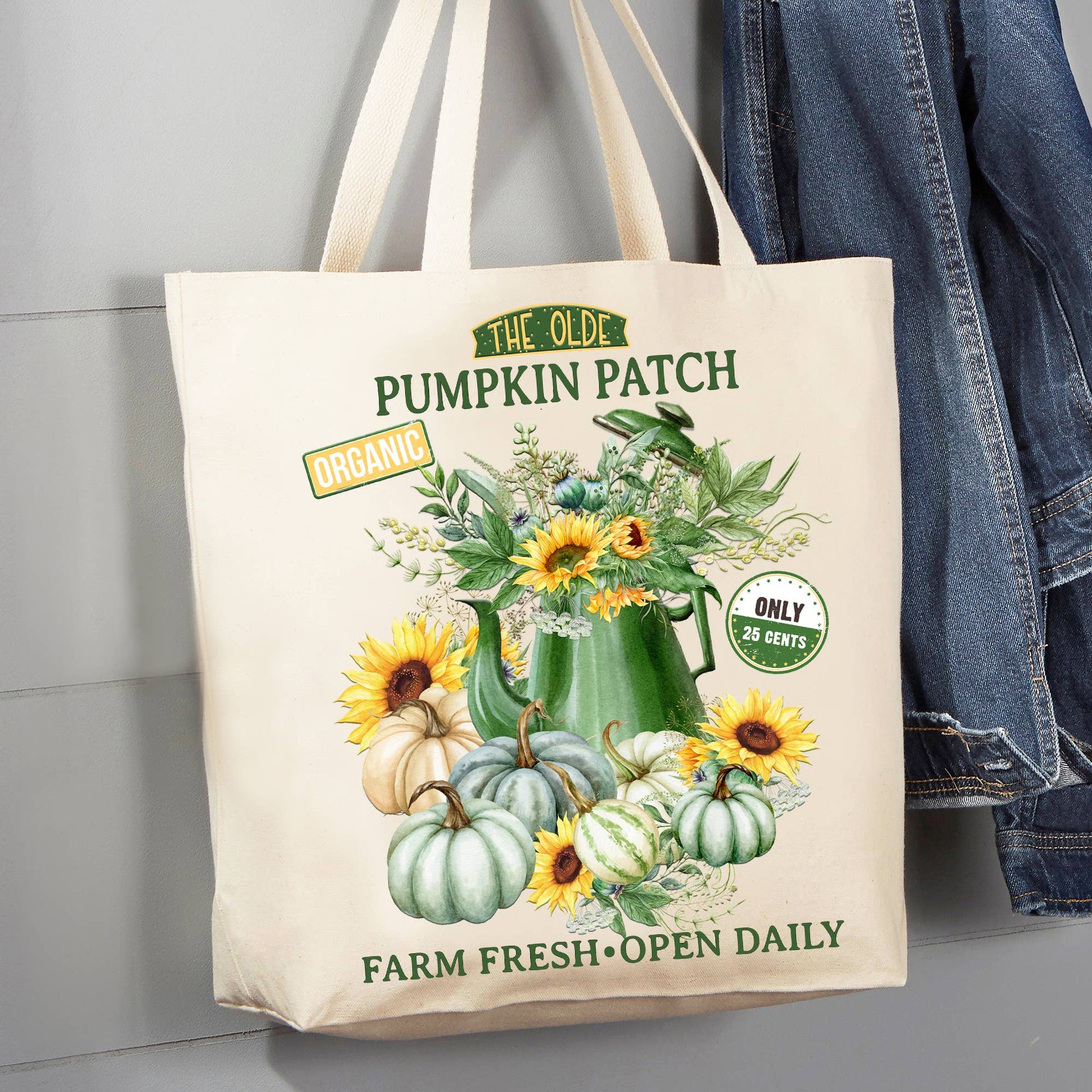 Cotton Canvas Tote Bag