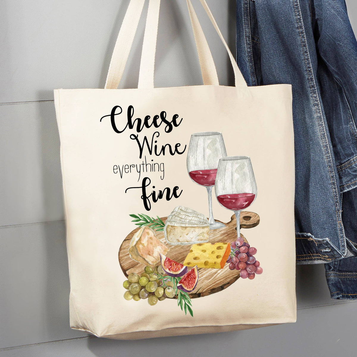 Cotton Canvas Tote Bag