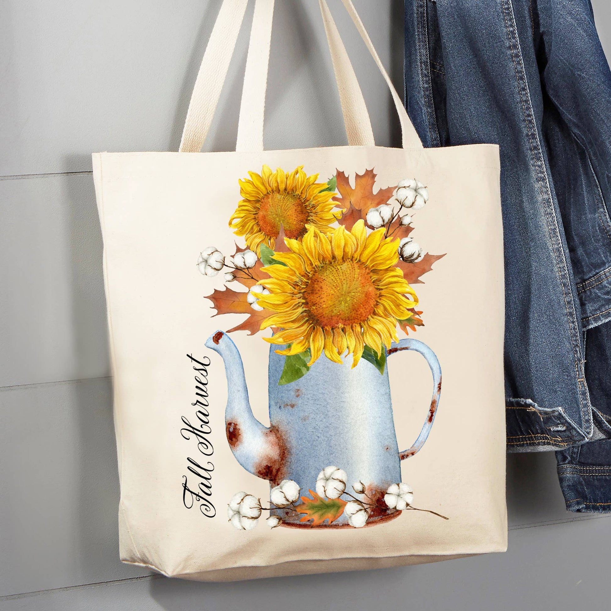 Cotton Canvas Tote Bag