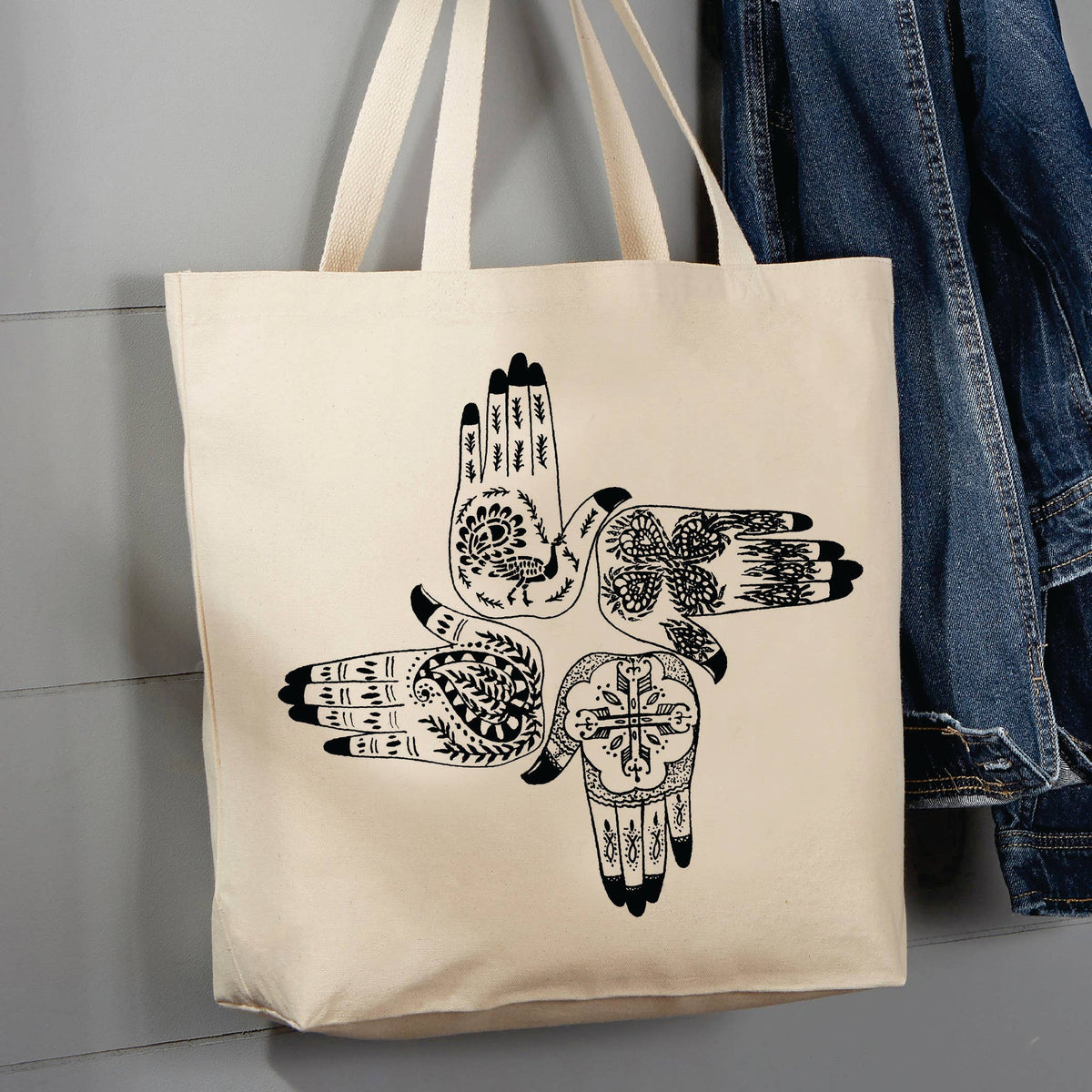 Cotton Canvas Tote Bag
