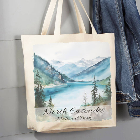 North Cascades National Park Washington  Canvas Tote Bag
