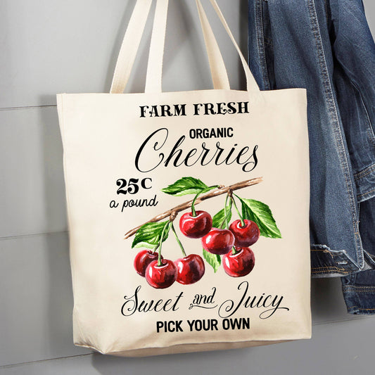 Cotton Canvas Tote Bag