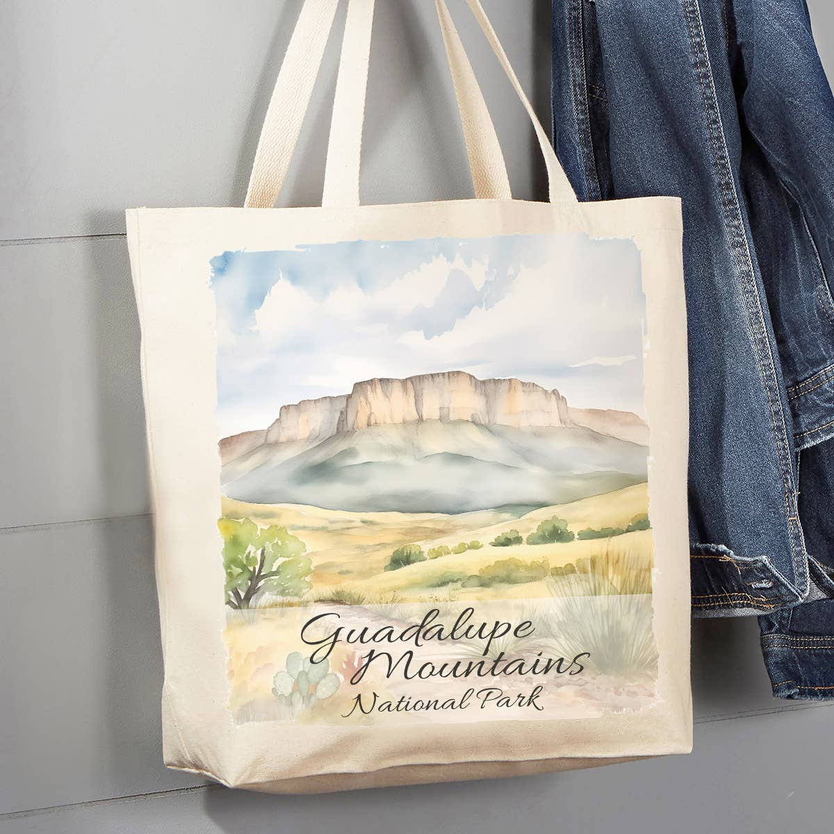 Guadalupe Mountains National Park Texas Canvas Tote Bag