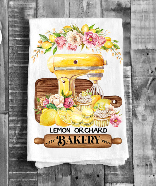 Farmhouse Lemon Orchard Bakery  Flour Sack Tea Towel
