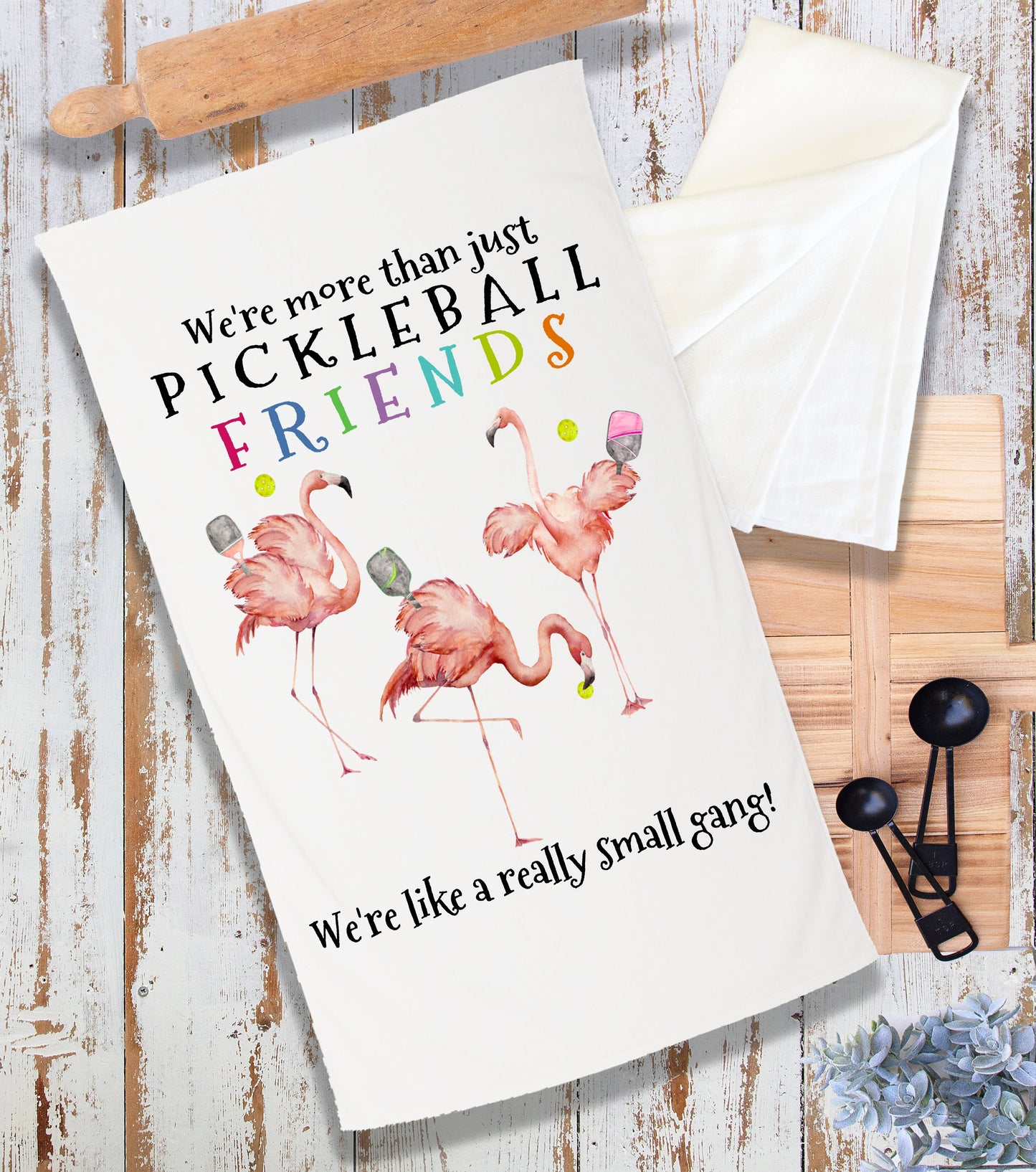 We're more than Pickleball Friends we are a Gang Terry Cloth Towel