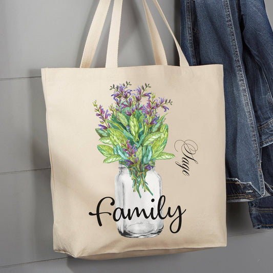 Cotton Canvas Tote Bag