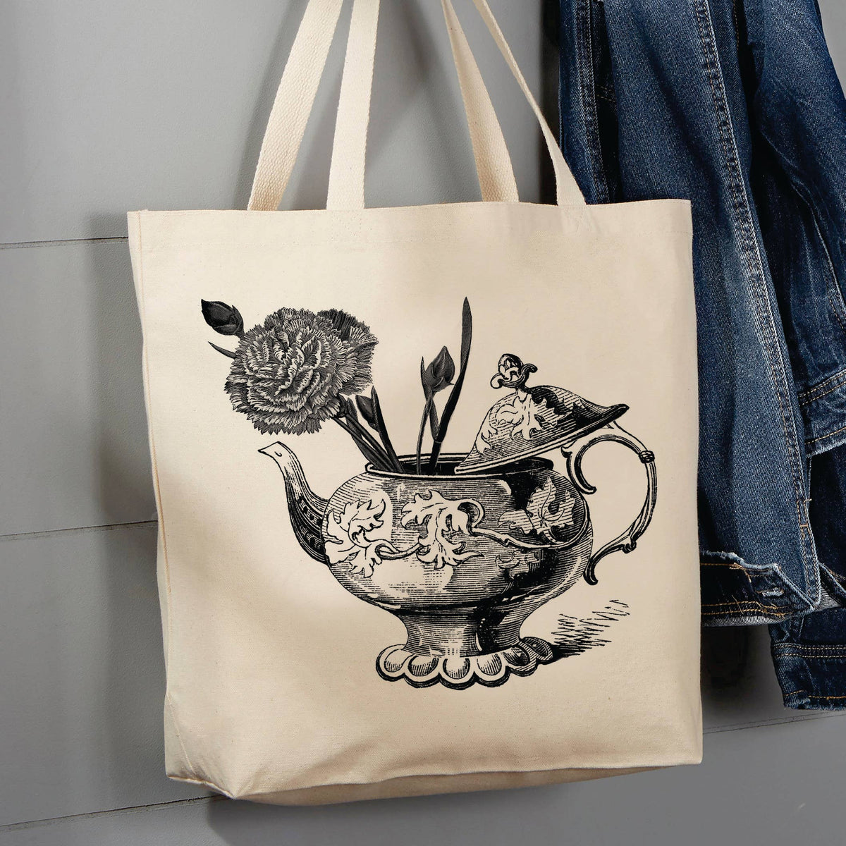 Cotton Canvas Tote Bag
