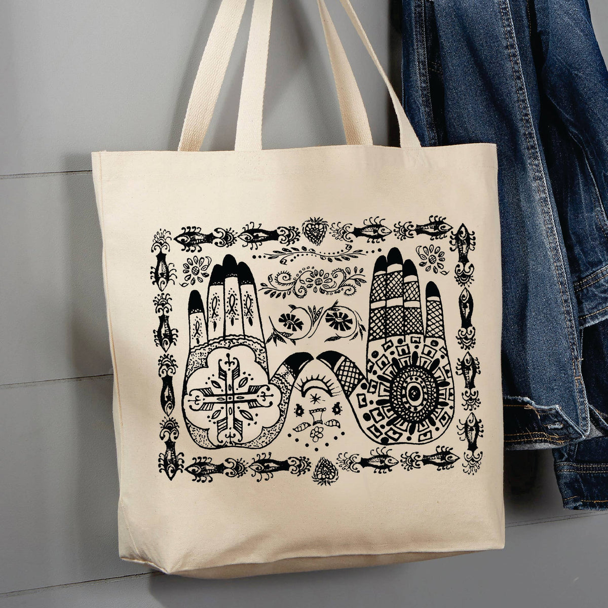 Cotton Canvas Tote Bag