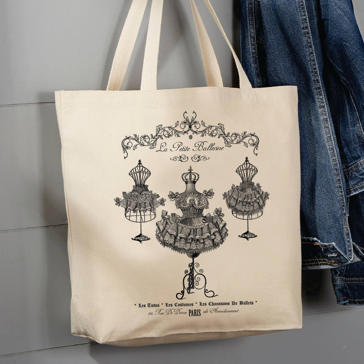 Cotton Canvas Tote Bag