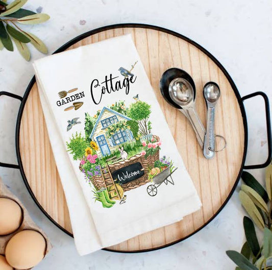 Garden Cottage Spring Cotton Tea Towels