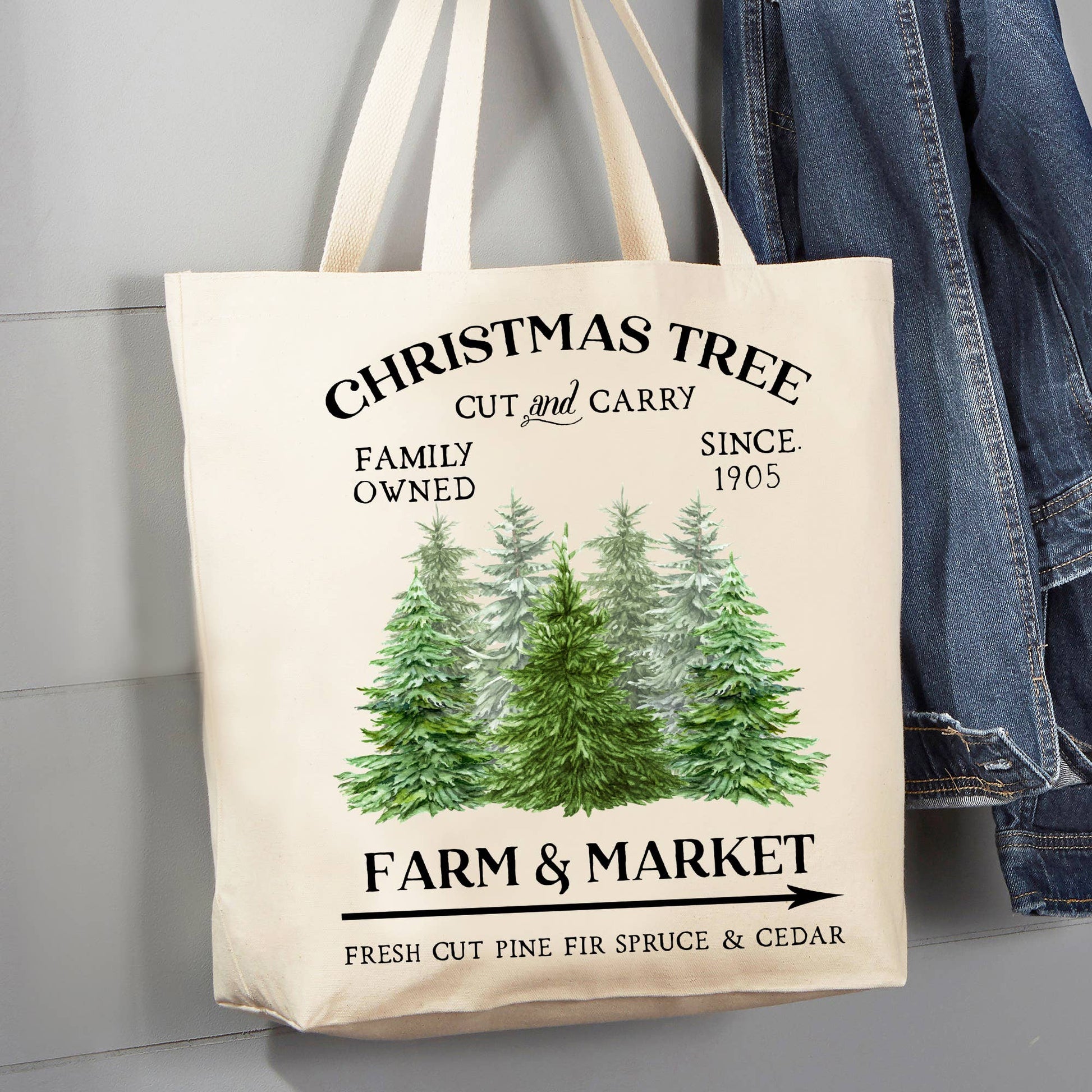 Cotton Canvas Tote Bag