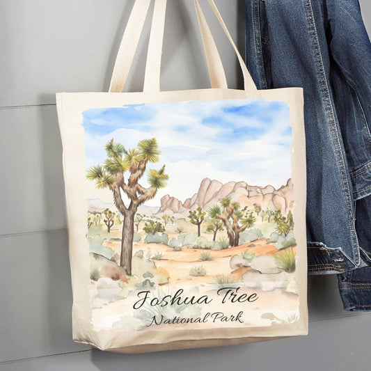 Joshua Tree National Park California  12 oz Canvas Tote Bag