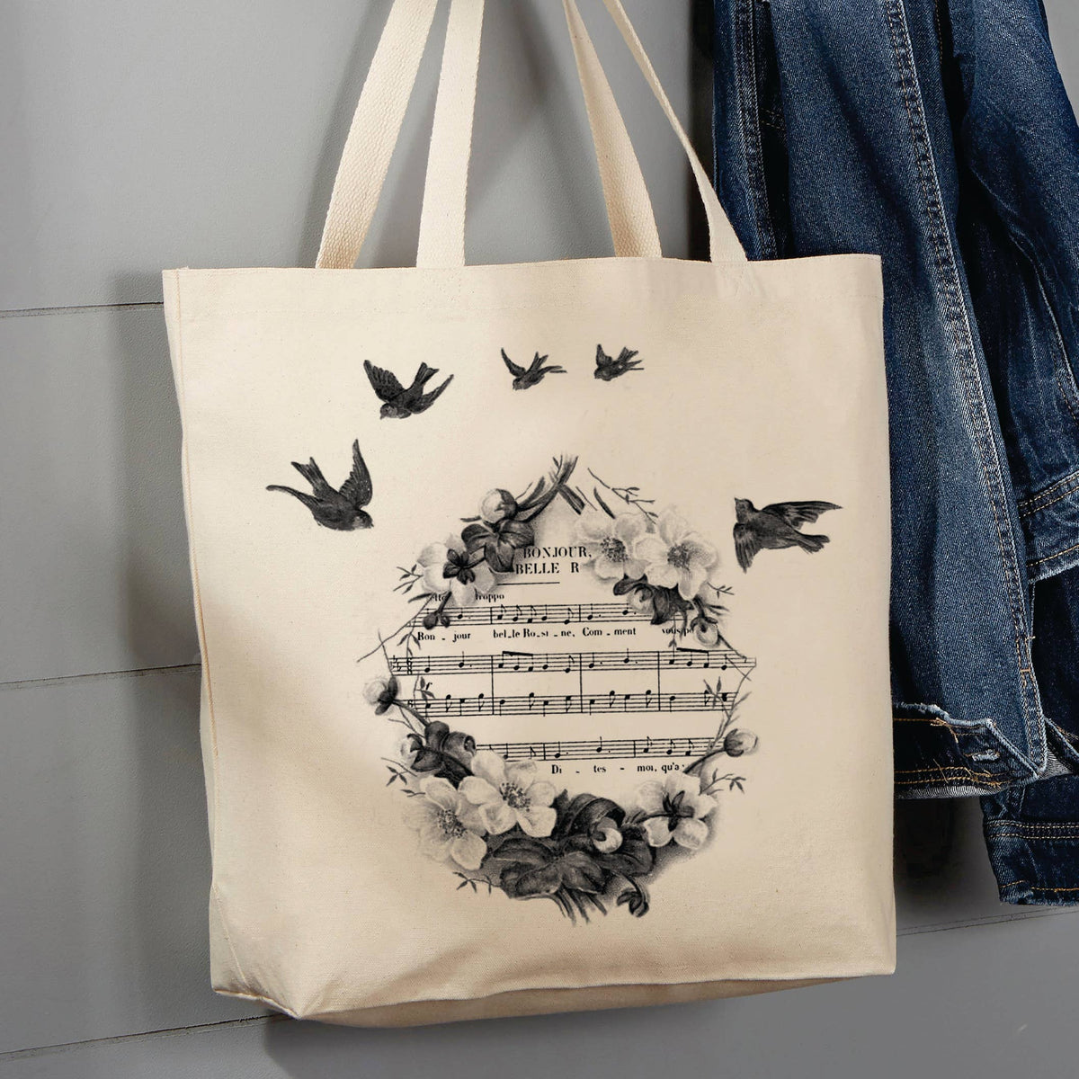Cotton Canvas Tote Bag