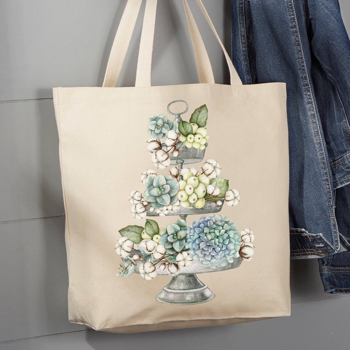 Cotton Canvas Tote Bag