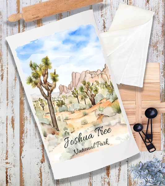 Joshua Tree National Park California Terry Cloth Towel