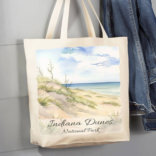 Indiana Dunes National Park Indiana  12 oz Canvas Tote Bag
