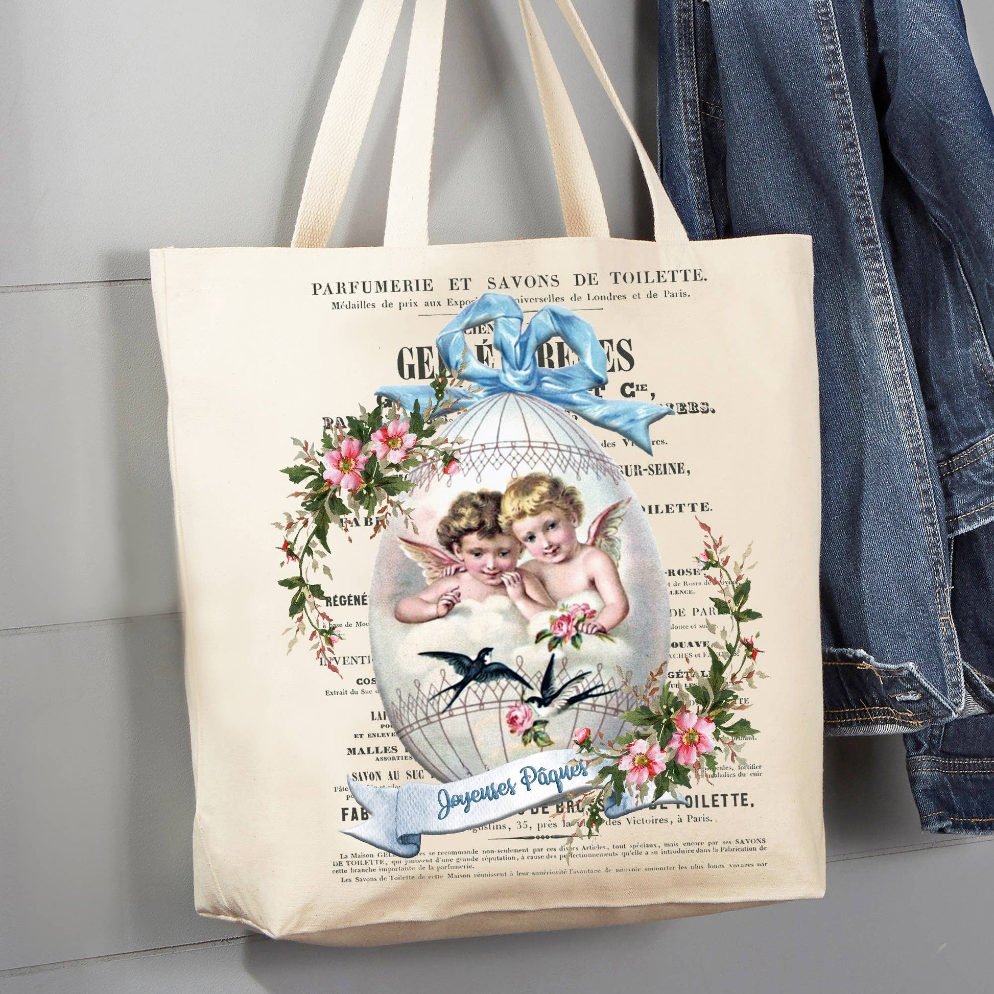 Cotton Canvas Tote Bag