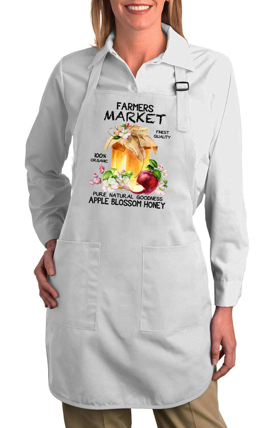 Farmers Market Pure Goodness Honey Cotton Apron