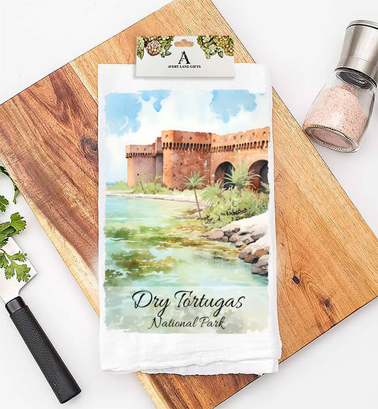 Dry Tortugas National Park Florida  Flour Sack Tea Towel