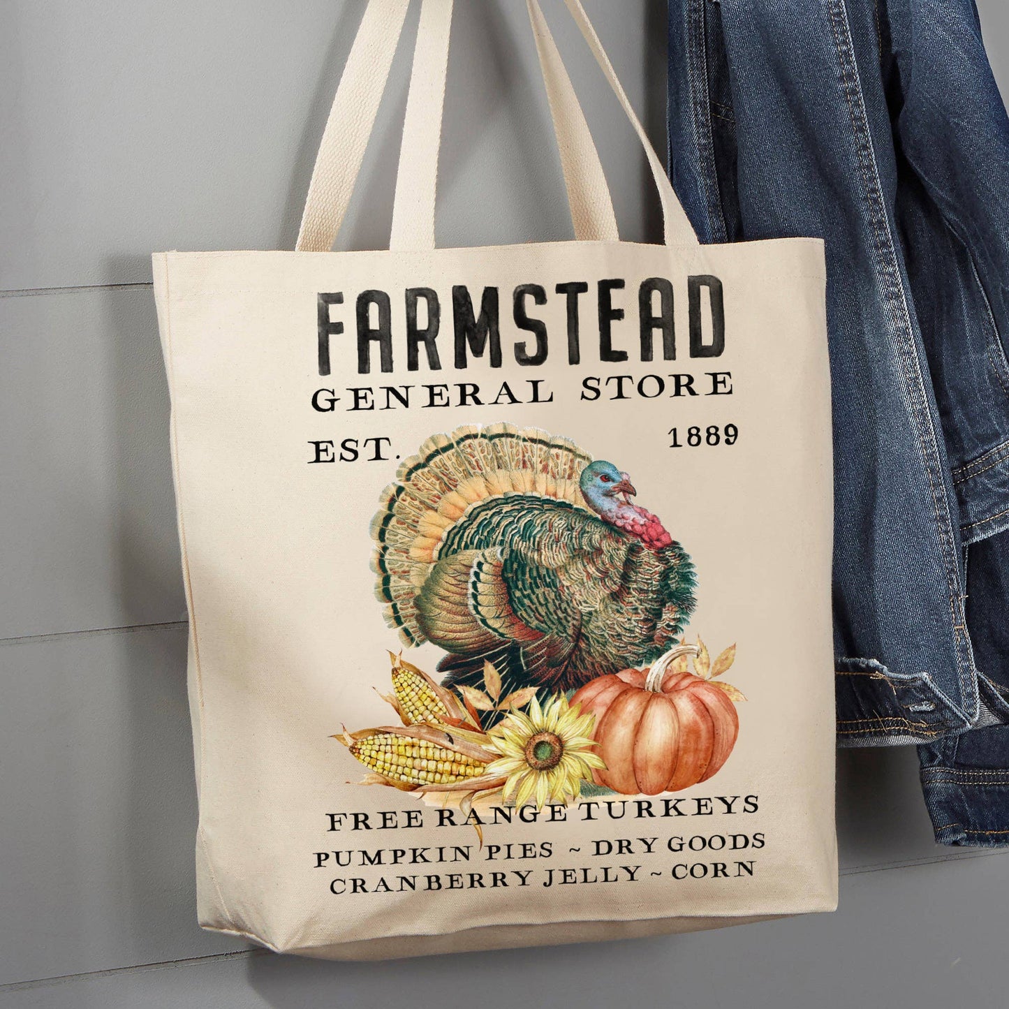 Cotton Canvas Tote Bag