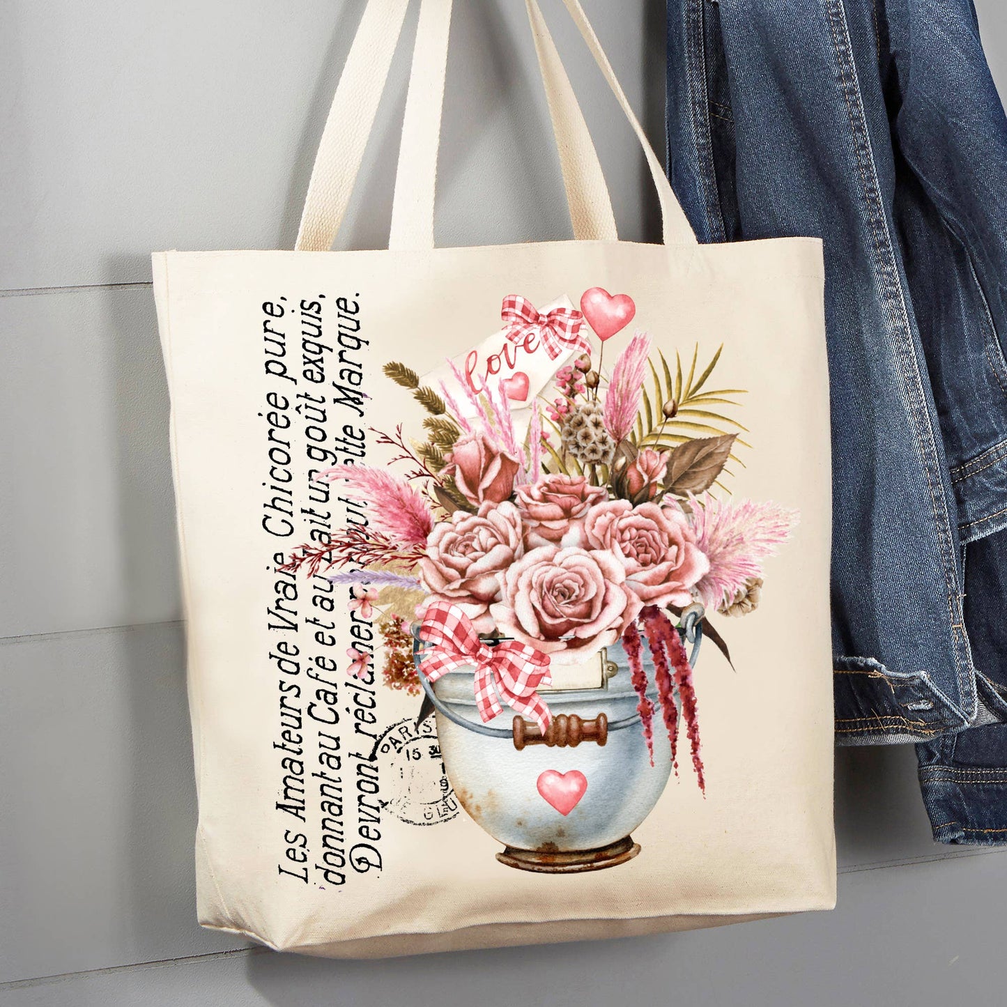 Cotton Canvas Tote Bag
