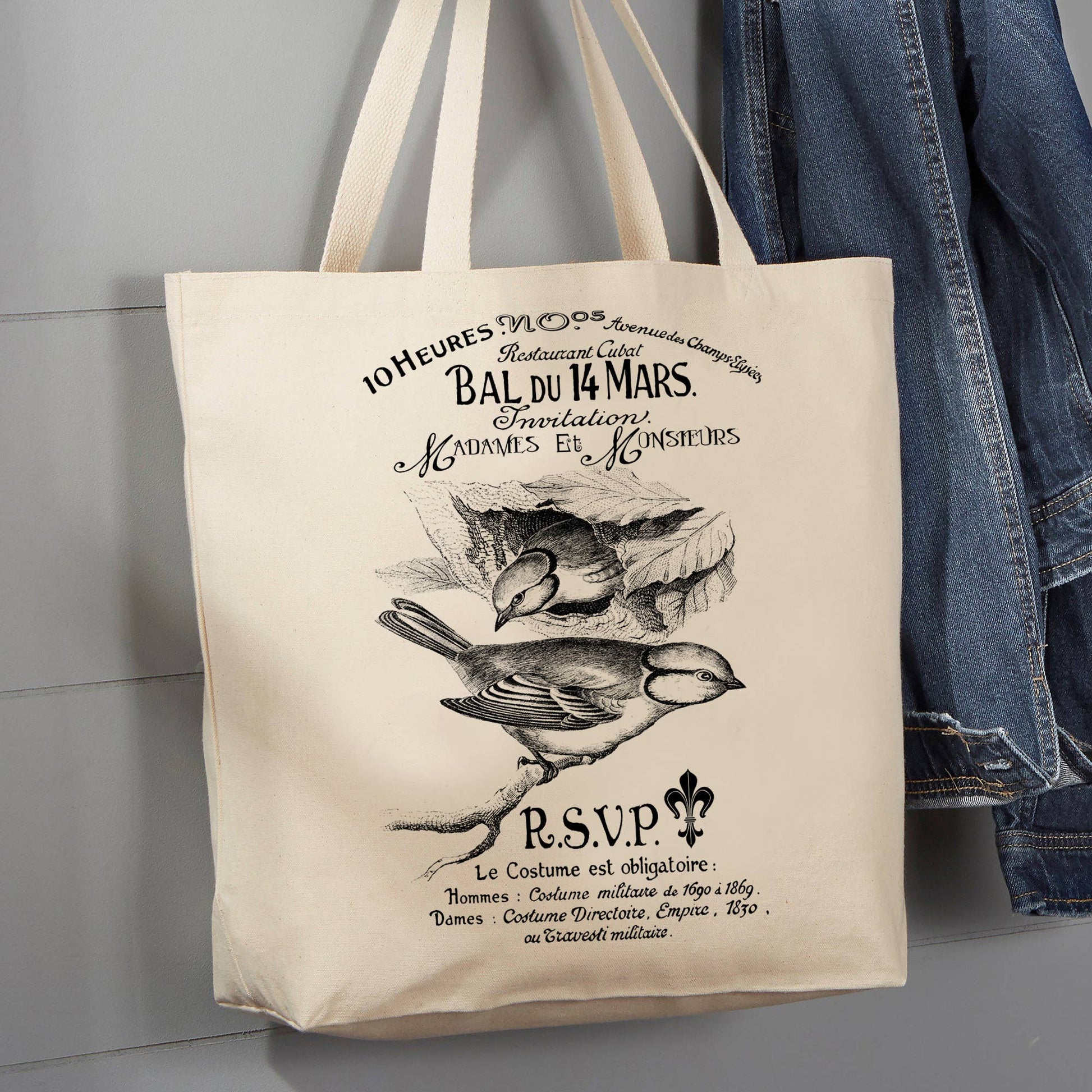 Cotton Canvas Tote Bag