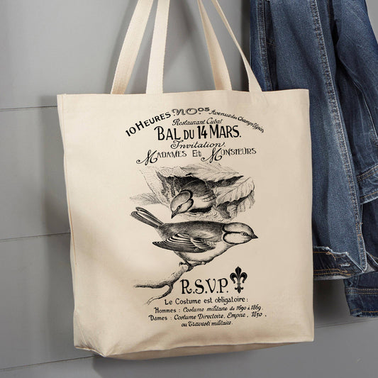 Cotton Canvas Tote Bag