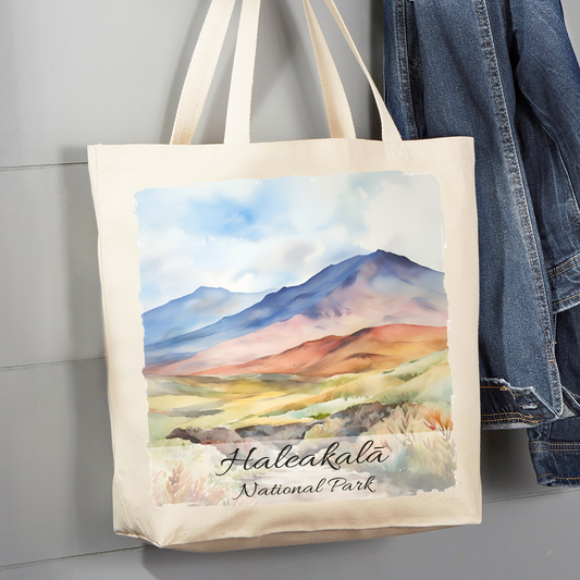 Haleakala National Park Hawaii  12 oz Canvas Tote Bag