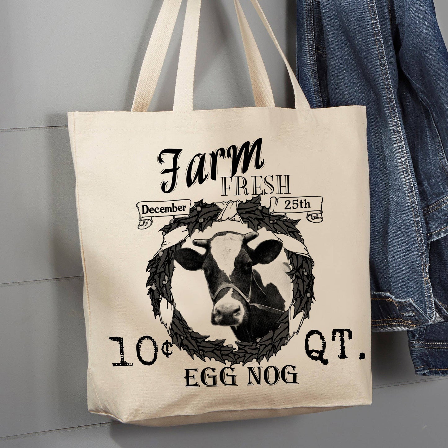 Cotton Canvas Tote Bag