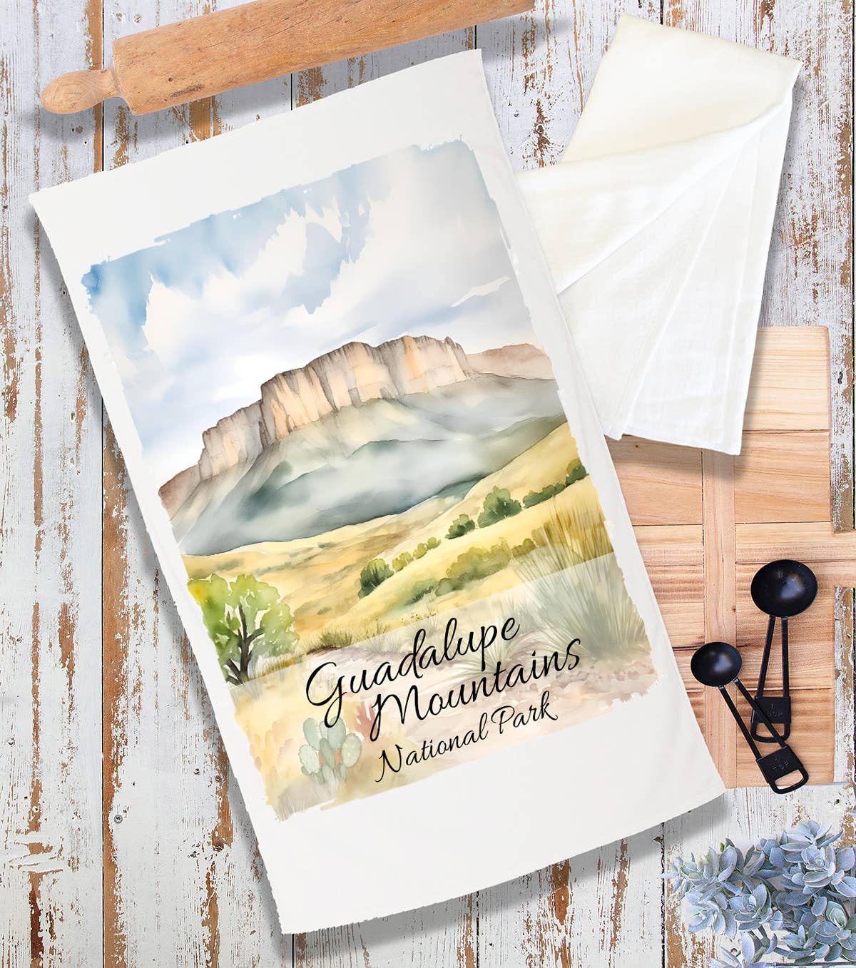 Guadalupe Mountains National Park Texas Terry Cloth Towel