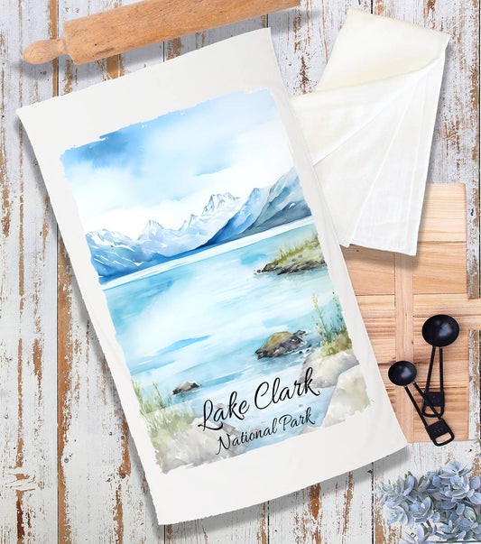 Lake Clark National Park Alaska Terry Cloth Towel