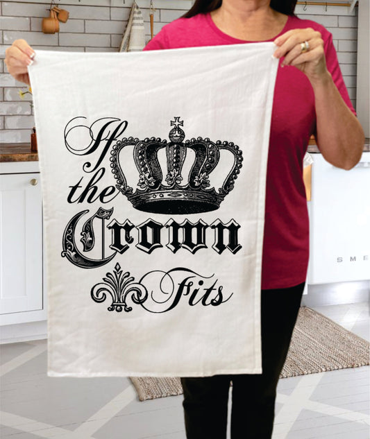 If the Crown Fits Cotton Terry Towels